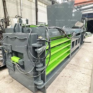 [Hot Item] 200t Fully Automatic Carton Compress Horizontal Baler Machine Recyclable Garbage Hydraulic Baling Machine