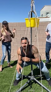 13K views · 40 reactions | Bucket of water on head game  This video was produced by Network Media and Stacy & Tommy | Sin City Scandals | Facebook