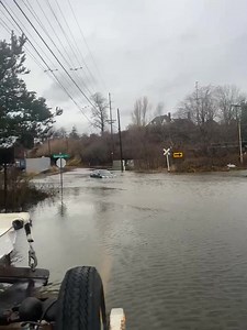 Roeder/Squalicum in Bellingham near the marina. Video via: Michelle Hammell | Whatcom County Weather