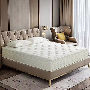 [Hot Item] King Size Compressed Latex Meomory Foam Pocket Spring Roll up Hotel Bed Mattress Manufacturer