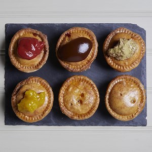 When it comes to a classic pork pie, the sauce combinations are endless! Which one is yer go-to to dollop on? | Jones Pies