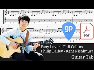 Easy Lover - Phil Collins, Philip Bailey - Kent Nishimura Guitar Tabs [TABS]