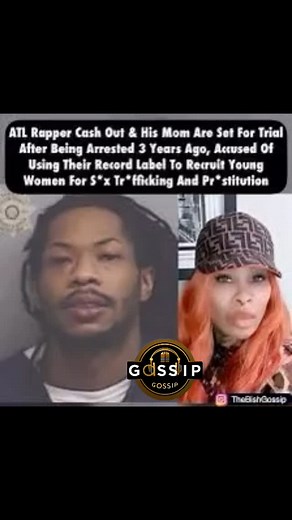 Atlanta rapper Ca$h Out, whose real name is John Michael Hakeem Gibson, and his mother Linda Smith, also known as “Mama Cash Out,” are heading to trial for serious charges, including rape, sex trafficking, and coercing women into prostitution. The duo allegedly exploited their record label, Pyrez Music Group LLC, to lure young women into commercial sex work, promising financial gain and elevated status within the company. #gossipqueen | Krissy Figaro