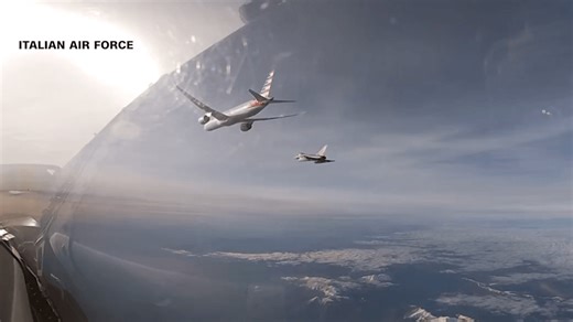 2 jets escort American Airlines flight with more than 200 passengers over security concern