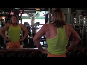 Transgender Bodybuilder in the Gym