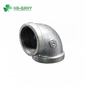 [Hot Item] OEM Customized Steel Elbow Fitting 90 Degree Malleable Iron Pipe Fitting