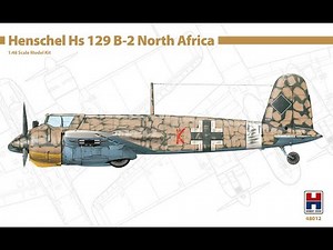 Henschel Hs.129 B-2 Hobby 2000 1/48 Kit review & August Update!
