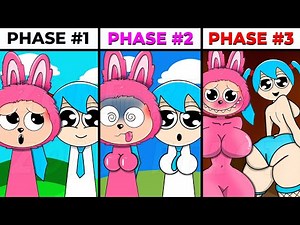 All Phases of Labubu meets Miku New SUS Incredibox Sprunki OC: From Phase 1 to Phase 3