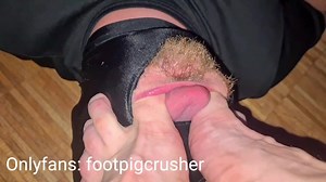 Foot pig devours my feet