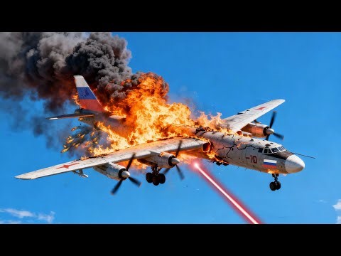 2 Minutes Ago! A Russian TU-95 Stealth Bomber Was Shot Down by a State-of-the-Art US Laser Weapon
