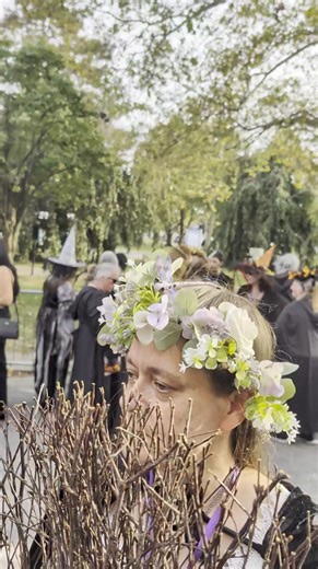 Keri Ann and I at the Sandusky Witches Walk lined up for the witches dance. @devrasenchantments #sanduskywitcheswalk2025 | 𝕯𝖊𝖛𝖗𝖆'𝖘 𝕰𝖓𝖈𝖍𝖆𝖓𝖙𝖒𝖊𝖓𝖙𝖘