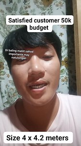 Another 50k budget Mini house half cladding design #House #housedesign #simpledesign | Bahay Vloger