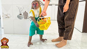 47K views · 2.6K reactions | YoYo Jr asks Mom to make a vegetable dish #monkey #MonkeyYoyo | Monkey YoYo Jr | Facebook