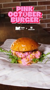 Introducing the Malta Daily Pink October Burger by Burgers.Ink. 🍔🎀 Double beef patty, garlic butter, American cheese, crispy onion, beetroot aioli, rucola and tomato in one INCREDIBLE burger. 🤤 Available from all Burgers.Ink - Also available on Wolt & Bolt. 🛵 Part of the proceeds will go towards breast cancer research & support. 💖 #MaltaDaily X Burgers.Ink | Malta Daily
