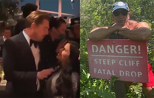 Bad Boy Jeff Bezos Offers To Show Leonardo DiCaprio A Steep Cliff After Incident With His Girlfriend
