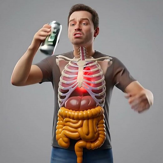 What Happens Inside Your Body After Eating Too Much Fast Food? 🍔