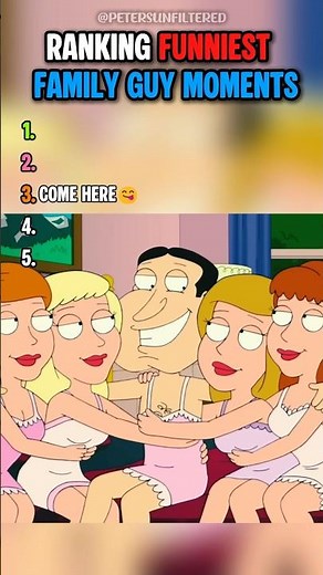 Ranking Funniest Family Guy Moments 😂