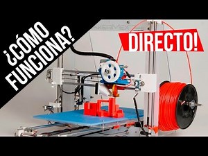[Directo] ¿CÓMO FUNCIONA UNA IMPRESORA 3D?