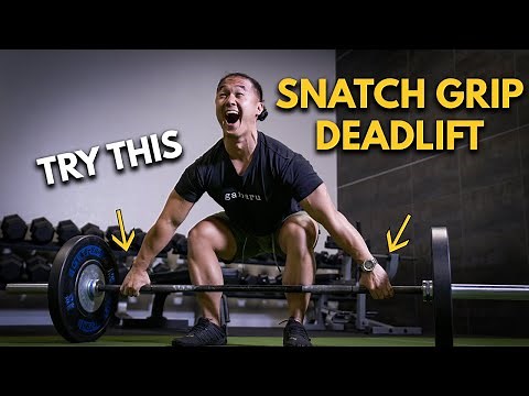 How To Do A Snatch Grip Deadlift With Eugene Teo