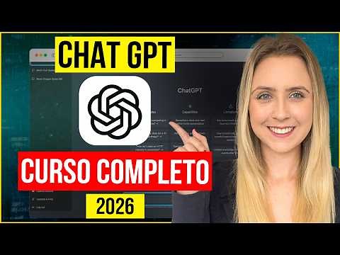 Curso de ChatGPT 2026 | GRÁTIS, ATUALIZADO e COMPLETO | do Básico ao Avançado
