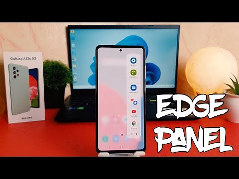 How To Enable Edge Panel On Samsung Galaxy A52s 5G