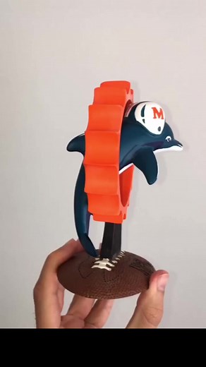 3.1K views · 48 reactions | Favorite Mascot #dolphins #football | ToonDesk | Facebook