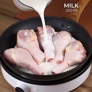 Cook chicken with milk and be surprised by the result. | YumRecipes