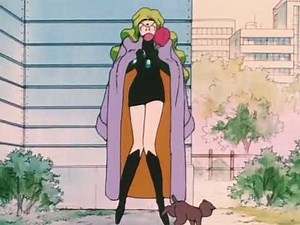 Clip - puppy pees on villain leg