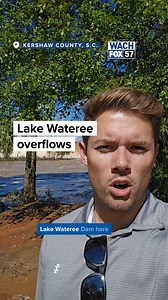 In the aftermath of Hurricane Helene, the Lake Wateree Dam has been overflowing. Joey Mattei has the latest. #hurricanehelene #helene #lakewateree #wateree #camdensc #kershawcounty | WACH FOX