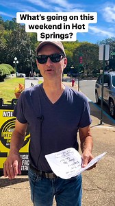 2.9K views · 33 reactions | What’s going on this weekend in Hot Springs? #hotspringsarkansas #BreakingNews #fypシ゚ #virals | Hot Springs Broadcast Network | Facebook