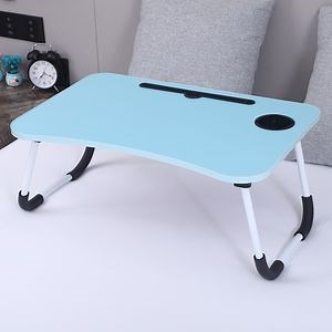[Hot Item] Folding Table on The Bed Computer Table with Lift Children's Study Desk Mini Folding Study Desk Injection Molding Folding Desk