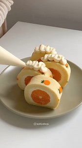 304K views · 6.2K reactions | Homemade roll cake recipe  Full recipe below comment  | Artist Cake Ideas | Facebook