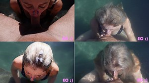 Blowjob Underwater Cumshot On Hair_1080p