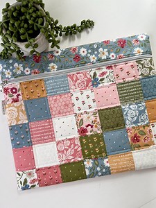 Cross Stitch Project Bag/embroidery Project Bag/ipad Pouch/kindle Pouch/wild Honey/lella Boutique - Etsy Australia