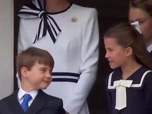 路易王子跳舞那么可爱🕺#凯特王妃#英国王室,路易跳舞- 抖音