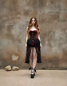 Gothic Victorian Velvet Corset Dress Steampunk Bustier Top With Sheer Lace High Low Skirt Dark Academia Witchy Outfit Grunge Fairycoreromper - Etsy Canada