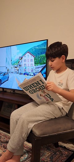 When I grow up, what do you think I will be? من چیکاره خواهم شد، وقتی که کلان شدم. (عارف) | Hamayoun Ali Babur