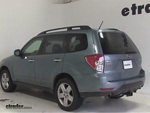 Fit Test: Thule Hitching Post Pro Bike Rack for 4 Bikes on a 2010 Subaru Forester