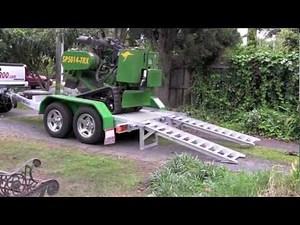 Remote Controlled Stump Grinder