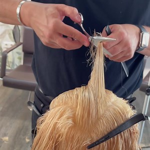 2.2K views · 36 reactions | CURLY BOB - Curls Cut Technique...