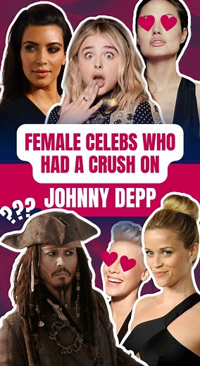 Johnny Depp, a Hollywood heartthrob, has garnered the admiration of numerous female celebrities over the years, with many openly admitting to crushing on him during their youth. #celebrity #celebritycrush #johnnydepp #johnnydepplove #johnnydepplove #johnnydeppcrush #johnnydeppyoung #angelinajolie #kimkardashian #katemoss #winonaryder #chloegracemoretz #ressewitherspoon #bellaheathcote #tlopez #pink | MEAWW