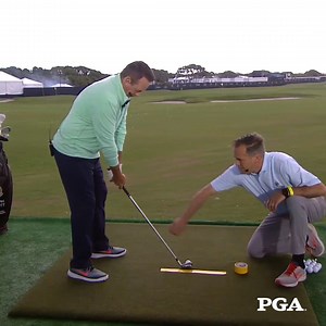 24K views · 121 reactions | Are your hands at the right position at impact? PGA Coach Brian Crowell gave us a great drill to find out on PGA Coaching Live during the PGA Championship. | PGA of America | Facebook
