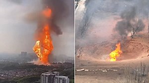 145 Injured In Explosion In Malaysia's Largest City, 20-Storey Flames Visible From Miles—On Cam