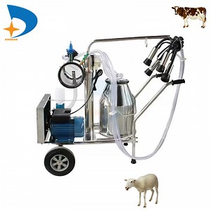 [Hot Item] Portable Electric Milking Machine, Single Bucket Milker