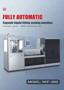 [Hot Item] Automatic Soft Liquid Capsule Filling Machine Nyf-300 Suitable Health Care Pharmaceutical Industry