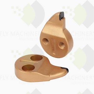 [Hot Item] Machine Mulching Tooth with 2 Carbide Tips Forestry Stump Cutting