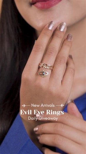 New Arrivals in our daily GIVEAWAY. Tag a friend and tell us the product you'd love to surprise them with. One lucky follower will get it for free🤩 We'll announce the winner on our story next Tuesday (09-04-24). Product Details: EYE OF GLAMOUR - GOLDEN EMBELLISHED CHARM RING (ADJUSTABLE) Product ID: JEW1106840 EYECHANTED CROWN - GOLDEN EMBELLISHED RING (ADJUSTABLE) Product ID: JEW1106847 THE VISIONARY EYE - GOLDEN EMBELLISHED CHARM RING (ADJUSTABLE) Product Id: JEW1106835 BEDAZZLED GAZE - GOLDE