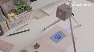 Personalize your belongings with this compact laser engraver