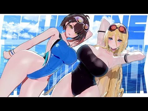 水着ビスマルク・ボルチモアで「Conqueror」【KMS Bismarck/USS Baltimore/MMD/アズールレーン/AzurLane/碧蓝航线/벽람항로/KKVMD/4K/60FPS】