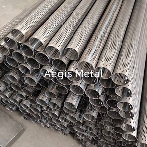 [Hot Item] 304 316 316L Stainless Steel 8 10 Inch Round Perforated Steel Filter Tubes